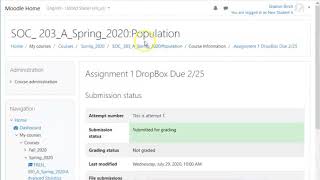 Student Guide to Moodle Submitting an Assignment and Checking for Comments [upl. by Fortier594]