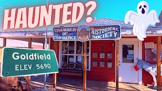 Historic Goldfield Nevada Haunted Ghost Town [upl. by Aennyl]