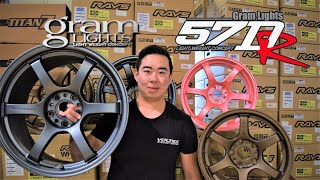 Gramlight 57DR RAYS Wheels  Everything you need to know UPDATED 2020 [upl. by Frazer124]