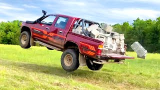 Toyota Hilux Durability Test 1 [upl. by Asenab]