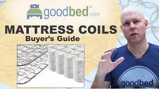 Mattress Coil Types EXPLAINED by GoodBedcom [upl. by Dick]