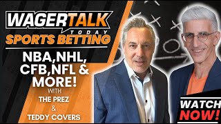 Free Best Bets and Expert Sports Picks  WagerTalk Today  NFL Props amp UFC Fight Night  11124 [upl. by Namaan464]