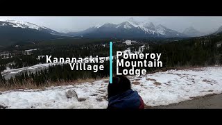 Kananaskis village  Pomeroy Mountain Lodge  Alberta Canada [upl. by Chick]