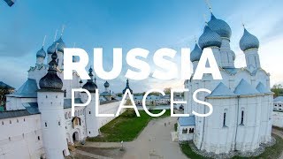 10 Best Places to Visit in Russia  Travel Video [upl. by Enitnatsnoc]