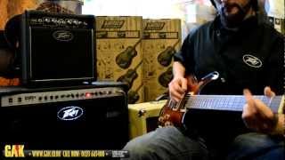 Peavey  6505 Plus 112 Combo Demo at GAK [upl. by Aidni391]