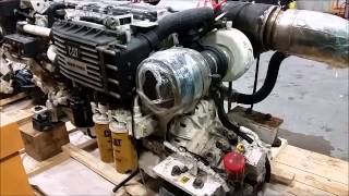 Caterpillar C18 Marine Engines [upl. by Gardel]