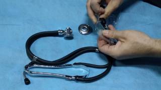 Using StethoSafe prevents changing your stethoscope diaphragm [upl. by Airdnax371]