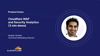 Cloudflare WAF and Security Analytics Demo 3 min [upl. by Anade908]