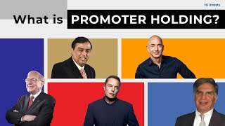 What is Promoter Holding  How to Analyze Promoter Holding  Stock Market Investing [upl. by Douty]