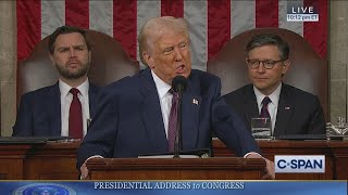 President Trump Addresses Joint Session of Congress [upl. by Bergstrom]