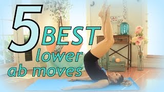 5 Best Exercises to Flatten your Lower Belly [upl. by Airlie634]