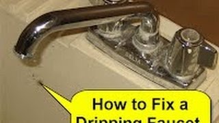 How to Fix a Dripping Faucet [upl. by Nevile]