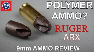 9MM RUGER POLYCASE ARX AMMO REVIEW [upl. by Farant]