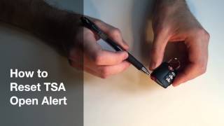 How to Set TSA Combination Lock [upl. by Anelagna715]