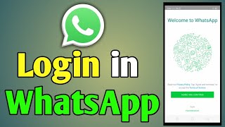 How to Login in WhatsApp [upl. by Ennagroeg619]