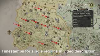 Mad Max  All Minefield Locations Guide [upl. by Leif]