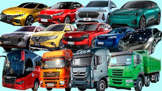 All Chinese Car Brands  所有中国汽车品牌 [upl. by Guthrey]