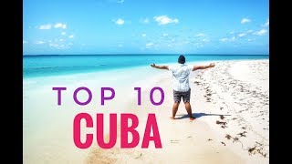 Top 10 QUÉ HACER EN CUBA 2020 Los lugares más hermosos de Cuba [upl. by Eceertal]