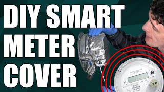 Make Your Own Faraday Shielded Smart Meter Cover for EMF Protection [upl. by Nytsirt]