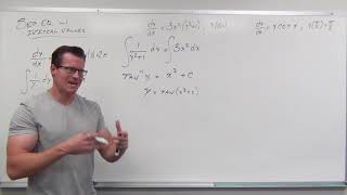 Separable Equations with Initial Values Differential Equations 13 [upl. by Siubhan]