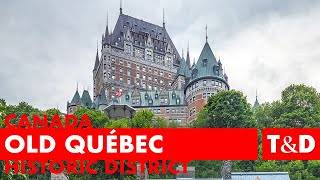 Historic District of Old Québec Tourist Guide 🇨🇦 Canada [upl. by Yentuoc]