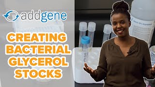 Creating Bacterial Glycerol Stocks [upl. by Esele]