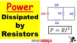 DC Circuits  Power Dissipated in Resistors [upl. by Elliven]