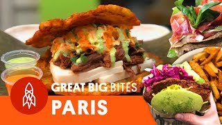 5 of the Best Street Food Finds in Paris [upl. by Ahtelahs]