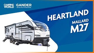 2021 Heartland Mallard M27  Travel Trailer  RV Review Camping World [upl. by Atiuqihc70]