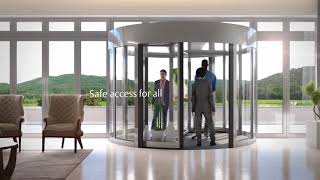 North America The ASSA ABLOY revolving door range [upl. by Benisch]