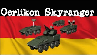 The new German Air Defense System Oerlikon Skyranger [upl. by Queri26]