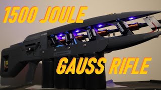 My 15KJ HomeBuilt Gauss Rifle [upl. by Korey]