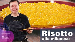 RISOTTO ALLA MILANESE  Come farlo perfetto [upl. by Fontes713]