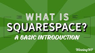 What Is Squarespace A Basic Introduction [upl. by Madeleine]