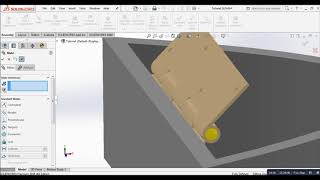 Solidworks Tutorial Door hinge assembly tutorial [upl. by Weinman]