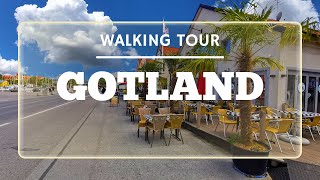 Gotland Summer A 4K Walking Tour [upl. by Lauzon]