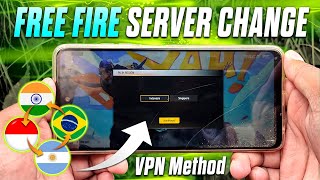 How To Change Free Fire Server VPN Method [upl. by Jens]