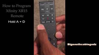 How to REprogram Xfinity Remote to cable boxTHE RESET [upl. by Alletniuq29]