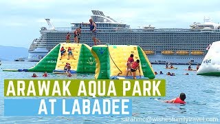 Arawak Aqua Park at Labadee [upl. by Ursas]