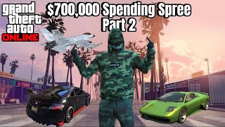 700000 Super Car Spending Spree Part 2 GTA Online [upl. by Ainoda980]