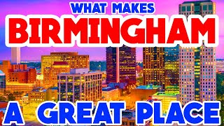 BIRMINGHAM ALABAMA  The TOP 10 Places you NEED to see [upl. by Yenruoj]