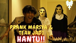 AMIR LARI NAMPAK H4NTU   PRANK MARSYA amp TEAH SER4M [upl. by Siul151]