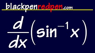 Calculus derivative of inverse sine [upl. by Erv]