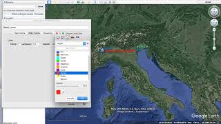 tracciare un percorso con Google Earth [upl. by Giffie807]