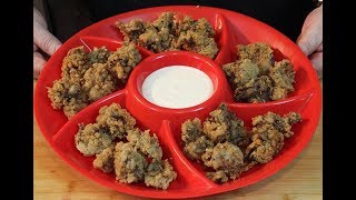 Deep Fried Seasoned Chicken Livers Super Crunchy [upl. by Anat991]