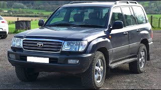 Toyota Land Cruiser 100 Series 42 Turbo Diesel SOUND [upl. by Ear]