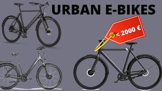 Die 5 besten Urban EBikes unter 2000 Euro [upl. by Florin243]