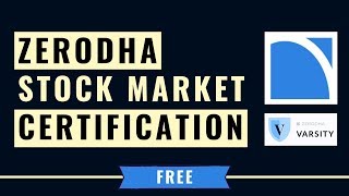 How To Get Zerodha Stock Market Certificate For Free [upl. by Amisoc]