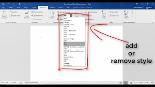 How to Add Bibliography Style Vancouver IEEE Reference Harvard to Microsoft Word Last Update [upl. by Ataliah]