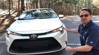 2020 Toyota Corolla LE Review amp Test Drive [upl. by Alliscirp31]